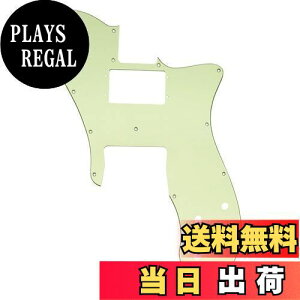 【送料無料】Musiclily Pro 16穴 テレキャスターピックガード ワイドレンジハムバッカー Fender American/Mexican 72 Tele Customエレキギター用、ミントグリーン3P