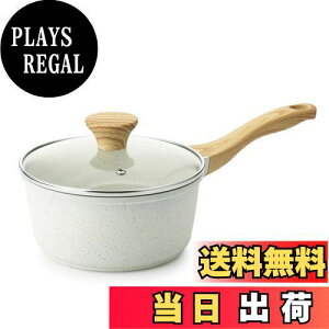 【送料無料】sensarte 片手鍋18cm セラミック鍋 PFASフリー 焦げ付かない IH鍋 一人用 ミルクパン お手入れ簡単 蓋付き