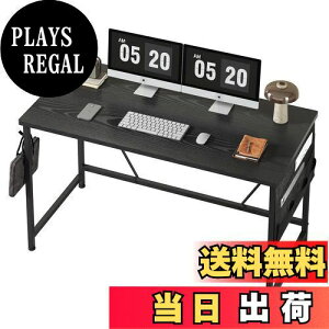 【送料無料】YeTom 机 デスク パソコンデスク pcデスク 幅120*奥行55cm つくえ 収納袋付き勉強机 フック付き学習机 在宅ワークデスク オフィスデスク モニターアーム取付対応 組立簡単 テレワー