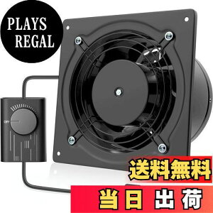 【送料無料】Okryain 強化型換気扇 150mm 壁付け換気扇 家庭用工業換気扇 風量調整可能 ダクトファン 業務用換気扇 100-120V対応 ダクト用換気扇 倉庫/トイレ/キッチン換気排気用