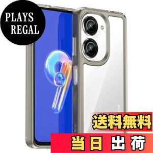 yzAsus Zenfone 9 / Zenfone 10 P[XwAFINERxV^ y ^ TPU+PC  Jo[ Asus Zenfone 9 / Zenfone 10 p ϏՌ Ռz wh~ C菝h~ Yی EȒP iO[j
