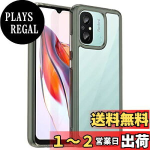 yzRedmi 12C P[XwAFINERxV^ y ^ TPU+PC  Jo[ Redmi 12C p ϏՌ Ռz wh~ C菝h~ Yی EȒP iO[j