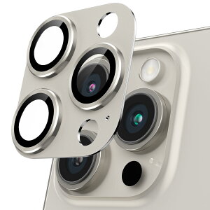 【送料無料】Podick カメラカバー iPhone 16 Pro/16 Pro Max用 カメラフィルム 全面保護 9H強化ガラス アルミ合金 傷防止 レンズ保護 耐衝撃 アイフォン16 プロ/16 プロmax 用 カメラ保護 高透過率 黒縁