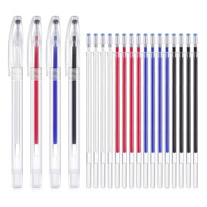 【送料無料】SHULLIN 24本セット 裁縫用チャコペン 熱消去可能なペン 消えるペン 熱で消える チャコペン 熱消去 チャコペン アイロンで消える 裁縫用印付けツール 標識 マーク 印付けツール (