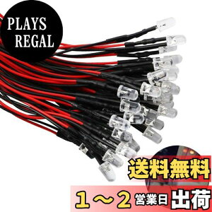 yzWI}d `bv LED 5mm 20{ ^ d zt 3-12Vp Rtėp DIY dԖ͌^ ͌^ J[Cg LCg fW^iȂ(F)