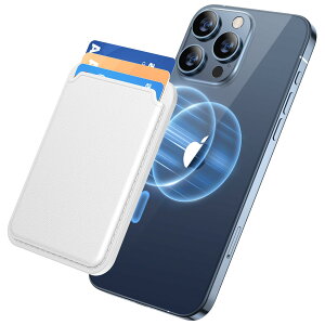 yzMiracase MagSafe Ή J[hP[X X}z J[hz_[ U[J[hEHbgz_[ iPhone 16/15/14/13/12V[YɑΉ J[h ͎ 3 J[h[ }Olbg 