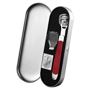 【送料無料】かかと 削り 魚の目 カッター 角質削り 魚の目カッター【替刃10枚付き】コーンスライサー かかと 角質ケア フットケア 足魚の目 タコ 角質除去 うおの目カッター (レッド)