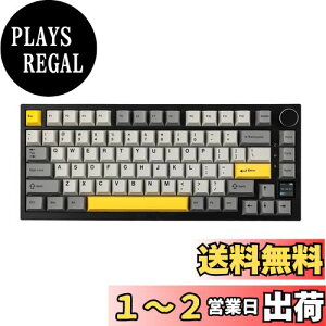 yzEPOMAKER Ajazz AK820 Pro Q[~OL[{[h 75% KXPbg JjJL[{[h TFTXN[ 3[h(Bluetooth 5.1/2.4GCX&Type-CL) tH[(Ajazz Gift Switch,Grey