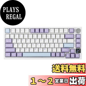 yzEPOMAKER Ajazz AK820 Pro Q[~OL[{[h 75% KXPbg JjJL[{[h TFTXN[ 3[h(Bluetooth 5.1/2.4GCX&Type-CL) tH[