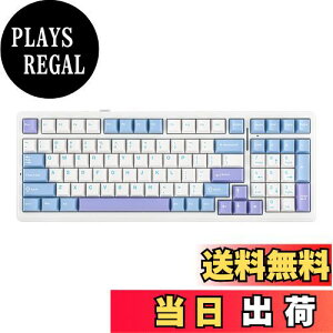 yzEPOMAKER x AULA F99 CX JjJL[{[h zbgXbvΉ KXPbg JX^ Q[~OL[{[h 5wpbh Bluetooth/2.4GHz/USB-C RGB NKRO 8000mAhobe[ Win/MacΉ 