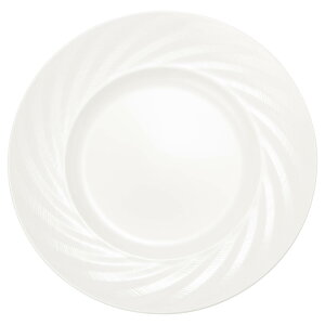 【送料無料】NARUMI(ナルミ) プレート 皿 センスレリーフ ホワイト 27cm ディナー 電子レンジ温め・食洗機対応 51800-5812