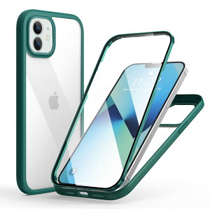 yzMQman iPhone12 iPhone12Pro P[X OʃKX+wʃKX 360°Sʕی 100ʃ^b`x ϏՌ KX tg+obNv[g y CX[dΉ O  Jo[ (ip