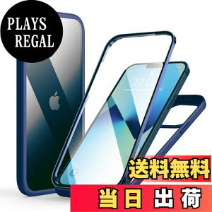 yzMQman iPhone13mini P[X OʃKX+wʃKX 360°Sʕی 100ʃ^b`x ϏՌ KX tg+obNv[g y CX[dΉ O  Jo[ (iphone13mi