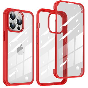 【送料無料】【両面!全面保護!】McDuLL iPhone 13 Pro 用 ケース 6.1 インチ 360度保護 9H強化ガラス+TPUバンパー 耐衝撃性 擦り傷防止 薄型 Qi充電対応 軽量 落下防止 指紋防止 アイフォン13 Pro 用カ