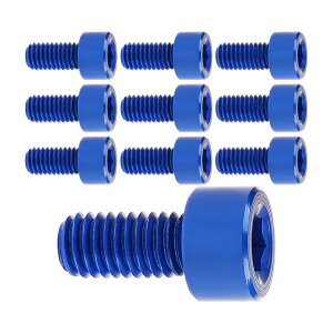 yzDingtai 7075^A~lWM3x6mmZpS˂{gh[؍HDIYCLbgɓKp܂ (10, ł, M3x6mm)