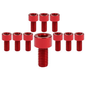 yzDingtai 7075^A~lWM5x10mmZpS˂{gh[؍HDIYCLbgɓKp܂ (10, Ԃł, M5x10mm)