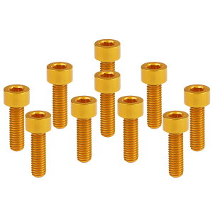 yzDingtai 7075^A~lWM6x15mmZpS˂{gh[؍HDIYCLbgɓKp܂ (10, Fł, M6x15mm)