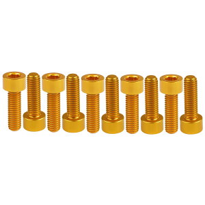 yzDingtai 7075^A~lWM5x16mmZpS˂{gh[؍HDIYCLbgɓKp܂ (10, Fł, M5x16mm)