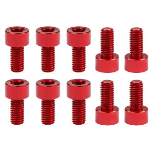 yzDingtai 7075^A~lWM6x10mmZpS˂{gh[؍HDIYCLbgɓKp܂ (10, Ԃł, M6x10mm)