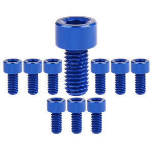 yzDingtai 7075^A~lWM3x8mmZpS˂{gh[؍HDIYCLbgɓKp܂ (10, ł, M3x8mm)