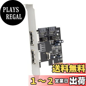 yzJSER Xiwai PCI-E - 4|[g SATA 3.0 ESATA PCIE SATA3 6Gbps gJ[h PCI-EA_v^[