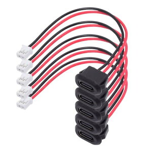 yzxiwai 5/Zbg DIY OEM Type C X\Pbg - 2s wb_[P[u Type-C - 2P h[qC[ sb`=2.0mm b`}Eg^Cv USB C sOe[ DC 5V dP[u