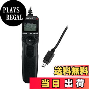 �y���������zPHOLSY N10 �^�C�}�[ �����[�g�R���g���[���[ �C���^�[�o�� �����ԘI�� �����[�g�R�[�h Nikon �p Z7 II, Z6 II, Z5, D750, D780, D7500, D7200, D7100, D5600, D5500, D5300, D5200, D5100, D5000, P7700, P7800