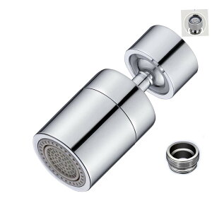 【送料無料】節水泡沫器 首振りキッチン流しシャワー 正規品はalice satomi(販売元)2段階切替噴霧器 泡沫器 水道 蛇口 80度変更方向 耐久性のある銅頭  水流が滑らか 純銅ボール ヘッド 3