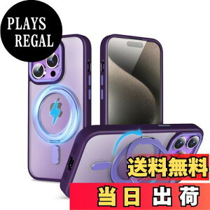 yzQUEASON ݊i X}zP[XyiPhone 15ProMax p MagSafeΉ P[Xz360°]X^h CX[dΉ iphone 15 pro max p P[X Ot ČRMILKi phone15pro max p P[X 