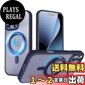yzQUEASON ݊i X}zP[XyiPhone 16Pro p MagSafeΉ P[Xz360°]X^h CX[dΉ iphone 16 pro p P[X Ot ČRMILKi phone16pro p P[X  