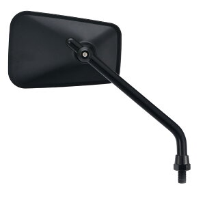 【送料無料】デイトナ(Daytona) ハイビジミラー バイク用 ミラー 10mm正ネジ 耐振 広角 クラシック ハイ ブラック 左右共通 片側1本 13309