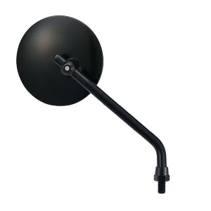 【送料無料】デイトナ(Daytona) ハイビジミラー バイク用 ミラー 10mm正ネジ 耐振 広角 ラウンド ハイ ブラック 左右共通 片側1本 98798