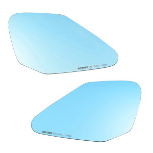 【送料無料】デイトナ(Daytona) ハイビジミラー バイク用 ミラー 貼り付けタイプ Ninja ZX-25Rなど 広角 防眩 眩しさ軽減 KAWASAKI1 ブルー 29709