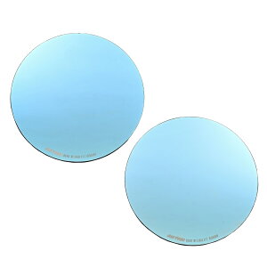 【送料無料】デイトナ(Daytona) ハイビジミラー バイク用 ミラー 貼り付けタイプ ハンターカブ CT125 レブル250など 広角 防眩 眩しさ軽減 HONDA3 ブルー 41473