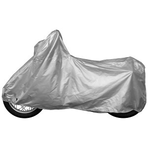 【送料無料】大阪繊維資材 INFIMO 鍵穴付タフタバイクカバー 軽くて扱いやすい、シンプルカバー シルバー Sサイズ IMA91101