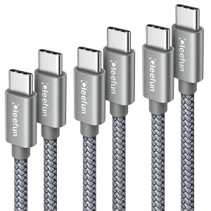 【送料無料】USB C ケーブル【3本 0.3m+1m+1.8m】タイプCtoC ケーブル PD対応 60W急速充電 USB C to C ケーブル iPad mini 6 2021、MacBook、iPad Pro 2018、Galaxy S24 S23 Ultra S23 S22 S21 S20 Tab S8 S8+、Pixel等USB-C機種対応