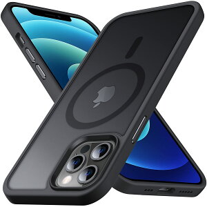 yzAnqrp iPhone 12/12 PropfUC P[X [MagsafeΉ] X h~ ϏՌ P[X }OZ[tΉ X}zP[X iPhone 12/12 Pro 6.1C`p ubN