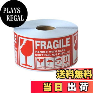 �y���������zRurumi �t���W�[�� �X�e�b�J�[ ���x�� �V�[�� 500�� �Z�b�g 13x7cm �傫�� �T�C�Y ��e�� ������ �j�� ���� �戵���� �׎D FRAGILE ��ꕨ �p�� �\�L (1���[�� 500��)