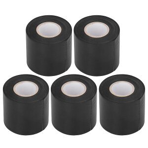 【送料無料】非粘着テープ パイプラッピングテープ 幅6cm エアコン(黒)