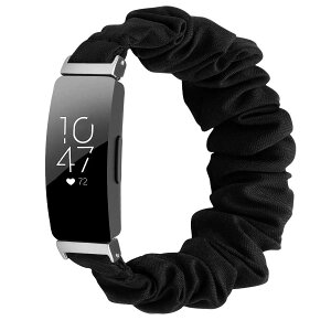 yzFor Fitbit Inspire 2/ Inspire HR/Inspire/Ace 2ɑΉ킢Soh ezvgnXgoh uXbg EHb`oh Inspire 2̎qp (Black)