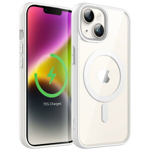 yzJETech iPhone 14 6.1C`p }Olbg P[X MagSafeɑΉ Ռz op[Jo[ \bhJ[}bgTPUt[ h~ NAobN (X^[Cg)