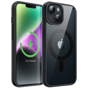 yzJETech iPhone 14 6.1C`p }Olbg P[X MagSafeɑΉ Ռz op[Jo[ \bhJ[}bgTPUt[ h~ NAobN (~bhiCg)