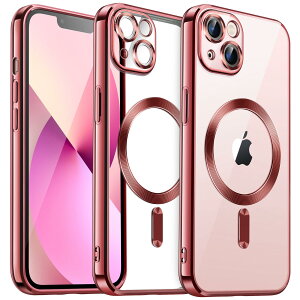 yzJETech iPhone 13 6.1C`p \tgNAP[X JYSی MagSafeCX[dΉ ϏՌ dCbLTPUJo[ (sN)