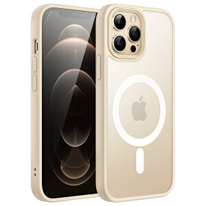 yzJEDirect iPhone 12/12 Pro 6.1C`p }Olbg P[X MagSafeɑΉ ̃}bgw ^ ϏՌ Jo[ (CgS[h)