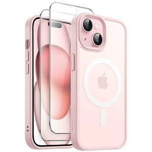 yzJETech 3 in 1 iPhone 15 6.1 C`p }Olbg P[X 2KXtBt MagSafeΉ }bgobN ϏՌX}zJo[ (sN)