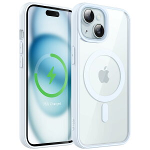 yzJETech iPhone 15 6.1C`p }Olbg P[X MagSafeɑΉ Ռz op[Jo[ \bhJ[}bgTPUt[ h~ NAobN (u[)