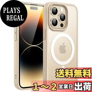 yzJEDirect iPhone14ProMax 6.7C`p (14 Pro Max) }Olbg P[X MagSafeɑΉ ̃}bgw ^ ϏՌ Jo[ (CgS[h)