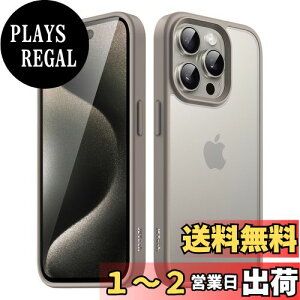 yzJEDirect }bgP[X iPhone 15 Pro 6.1C`p ϏՌ~^[O[h̗h~ ̔̔wʓdbJo[ wh~ (i``^jE)