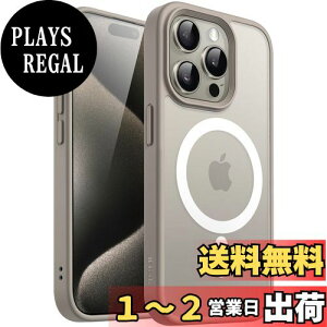yzJEDirect iPhone15ProMax 6.7C`i15 Pro Maxjp }Olbg P[X MagSafeɑΉ ̃}bgw ^ ϏՌ Jo[ (i``^jE)