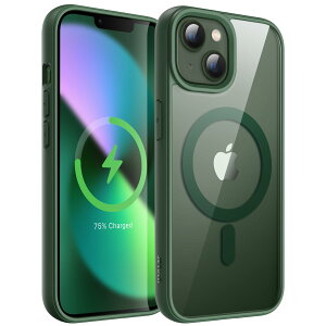 yzJEDirect iPhone 13 6.1C`p }Olbg P[X MagSafeɑΉ Ռz op[Jo[ \bhJ[}bgTPUt[ h~ NAobN (O[)